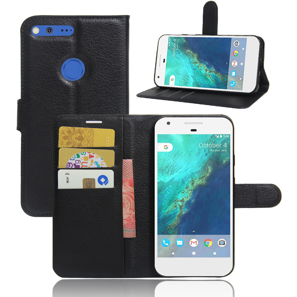 Capa Carteira Tipo Livro Wallet para Google Pixel XL