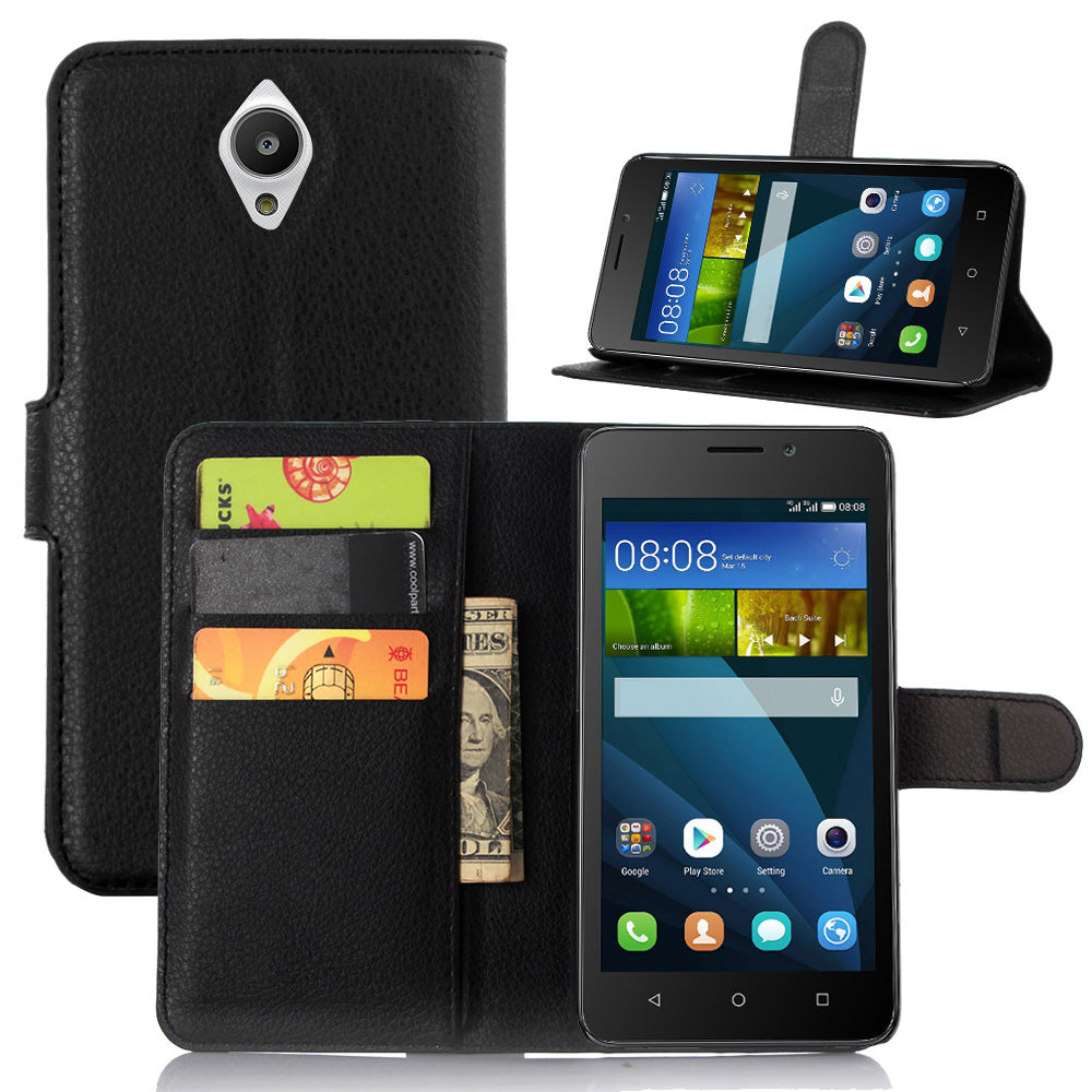 Capa Carteira Tipo Livro Wallet para Huawei Ascend Y635 - Multi4you®