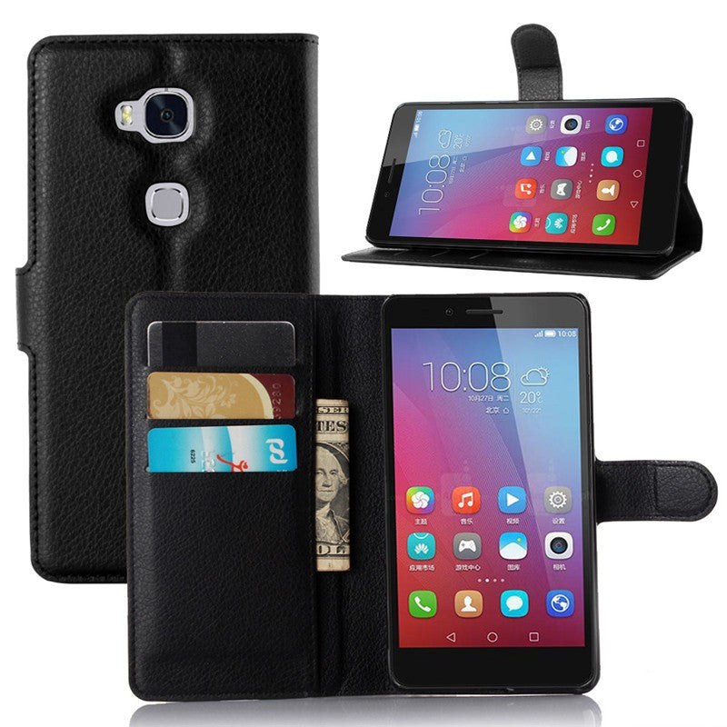 Capa Carteira Tipo Livro Wallet para Huawei Honor 5X