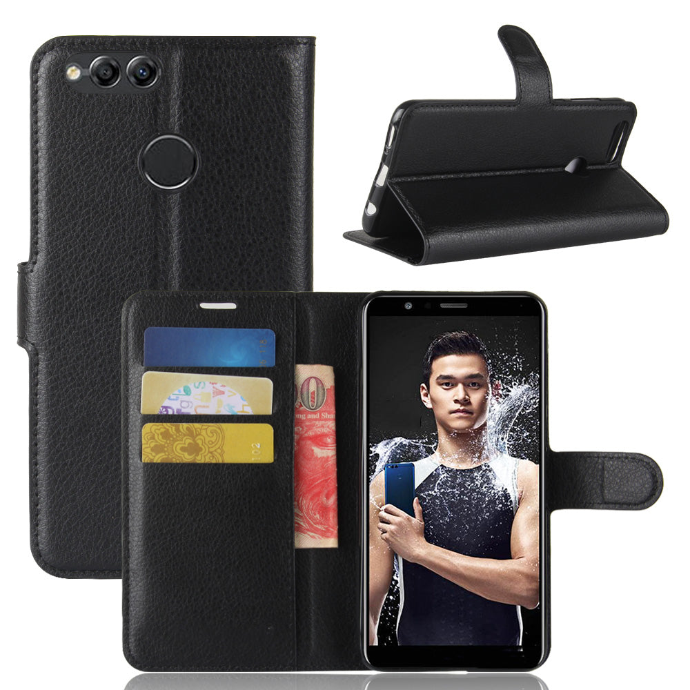 Capa Carteira Tipo Livro Wallet para Huawei Honor 7X - Multi4you®
