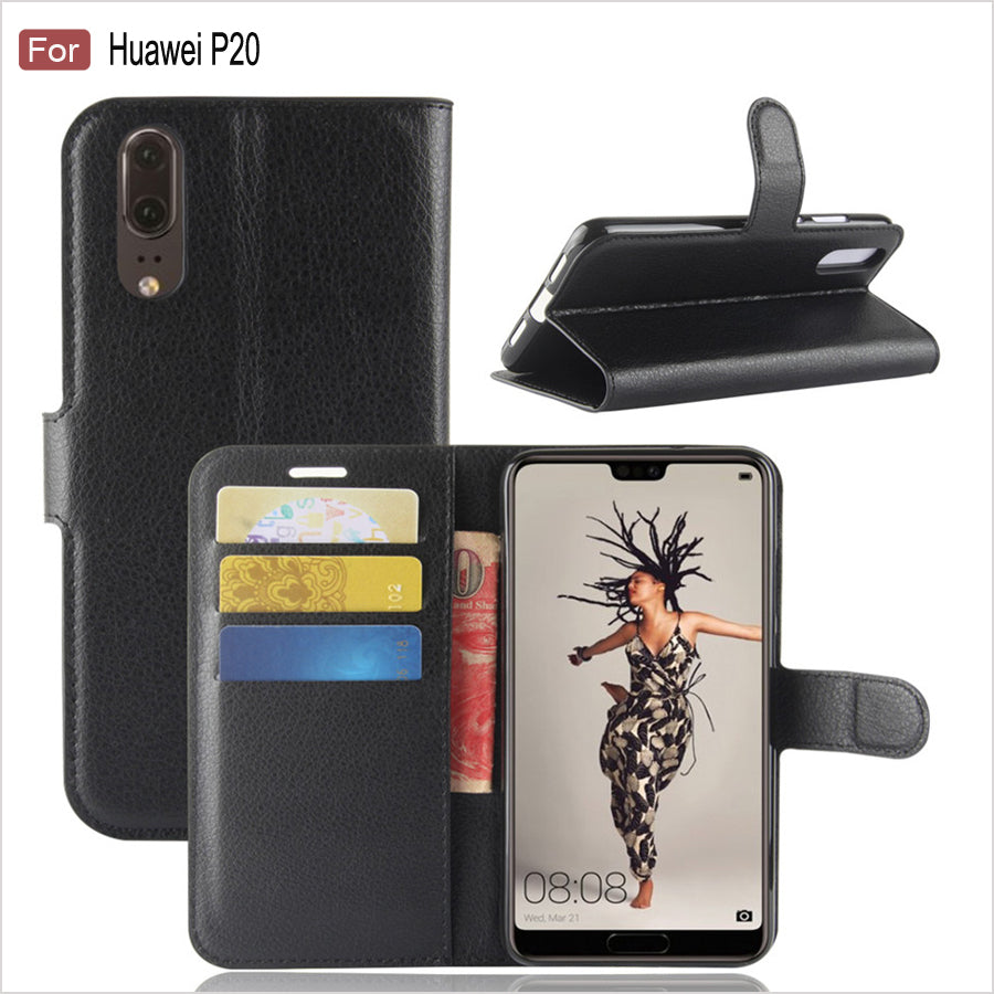Capa Carteira Tipo Livro Wallet para Huawei P20 - Multi4you®