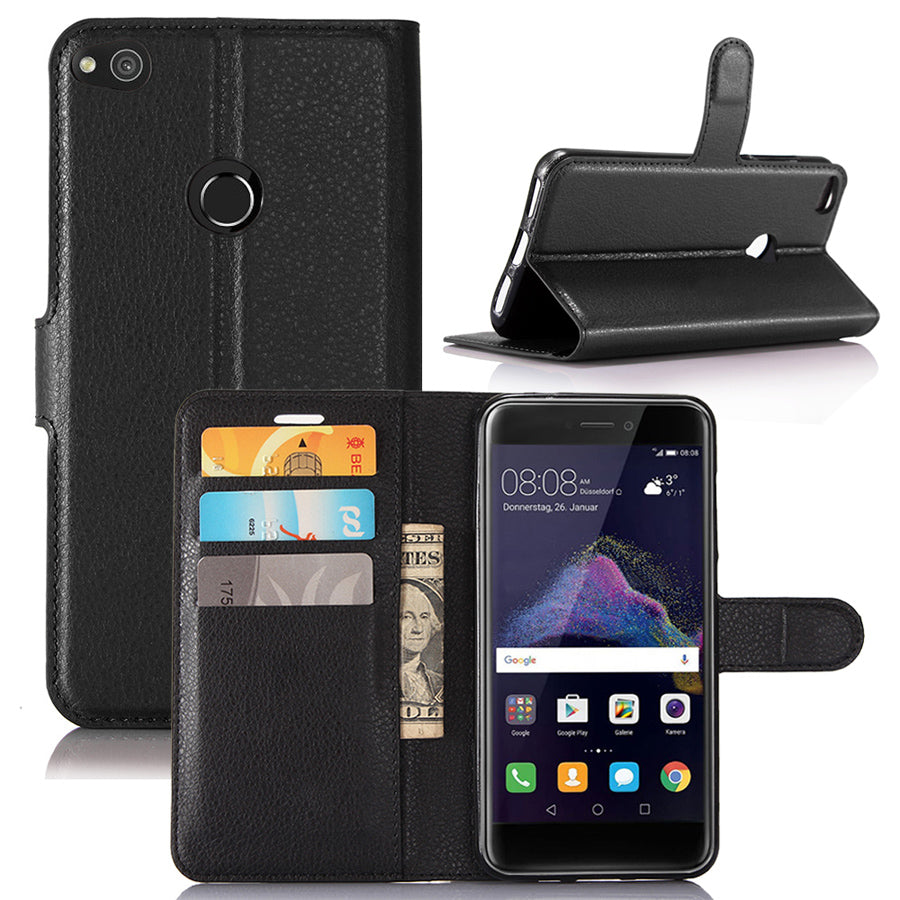 Capa Carteira Tipo Livro Wallet para Huawei P8 Lite 2017 - Multi4you®