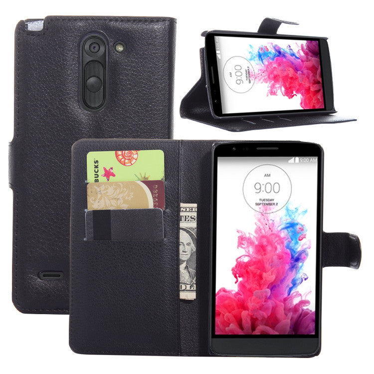 Capa Carteira Tipo Livro Wallet para LG G3 Stylus