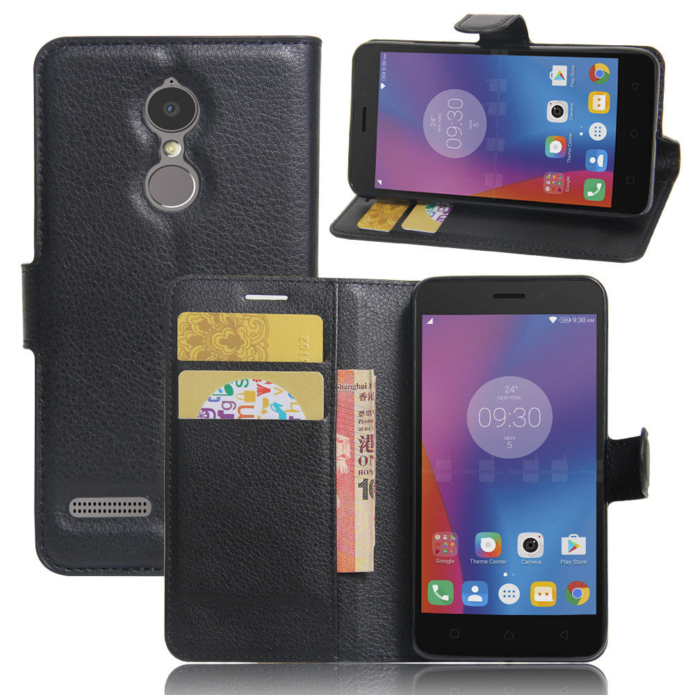 Capa Carteira Tipo Livro Wallet para Lenovo K6