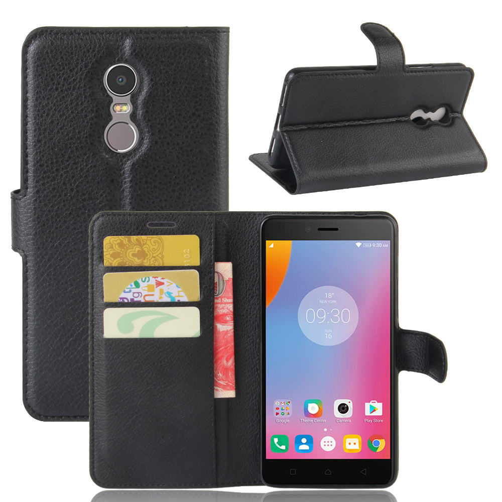 Capa Carteira Tipo Livro Wallet para Lenovo K6 Note