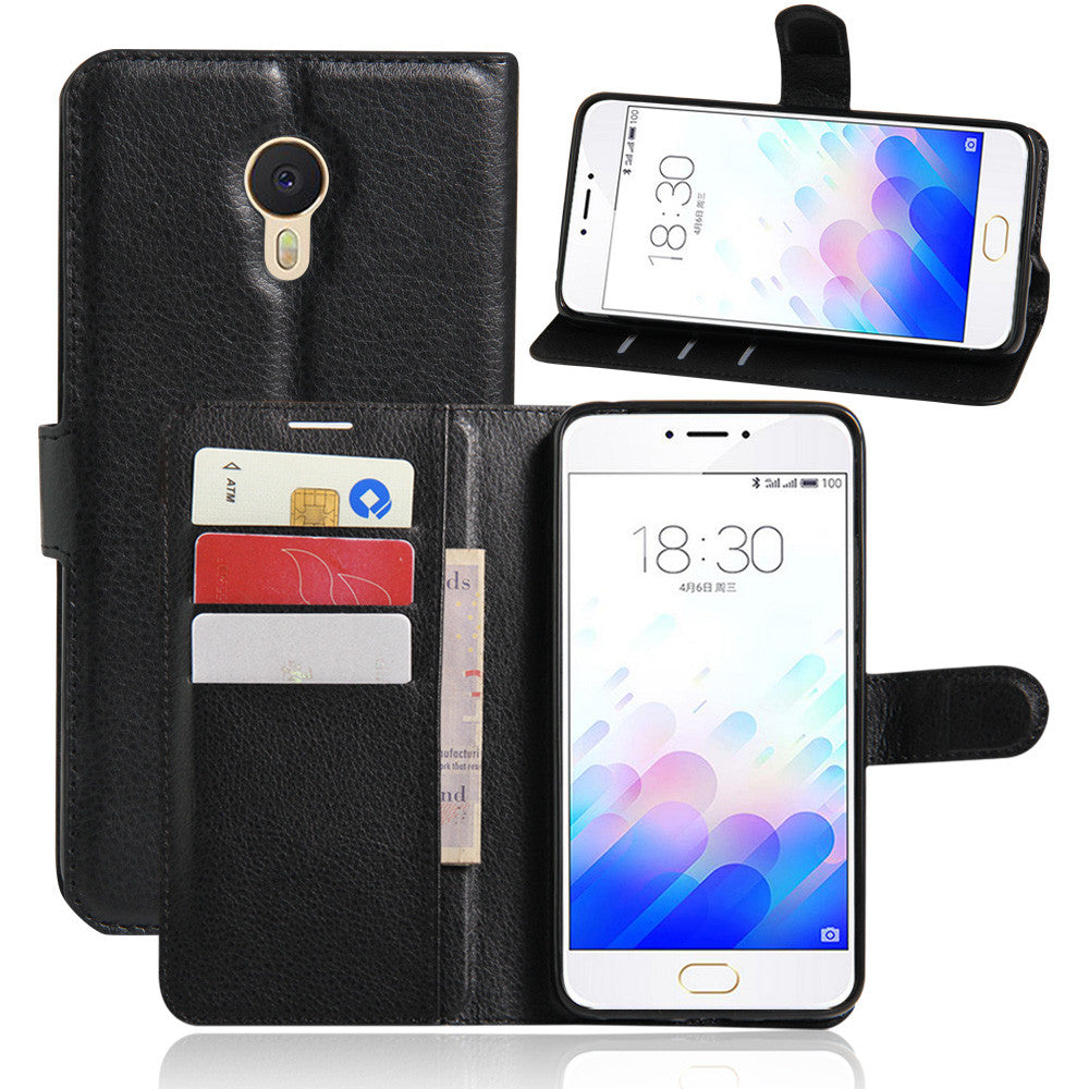 Capa Carteira Tipo Livro Wallet para Meizu M3 Note