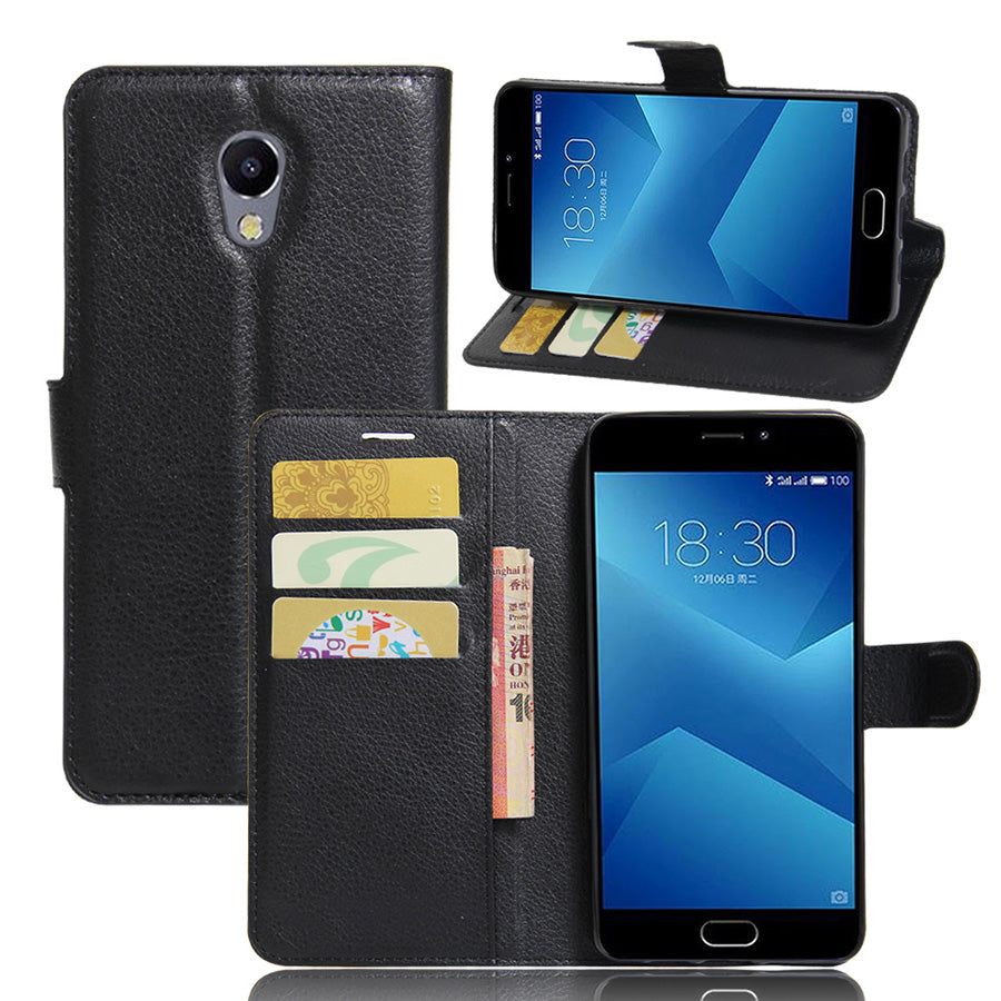 Capa Carteira Tipo Livro Wallet para Meizu M5 Note