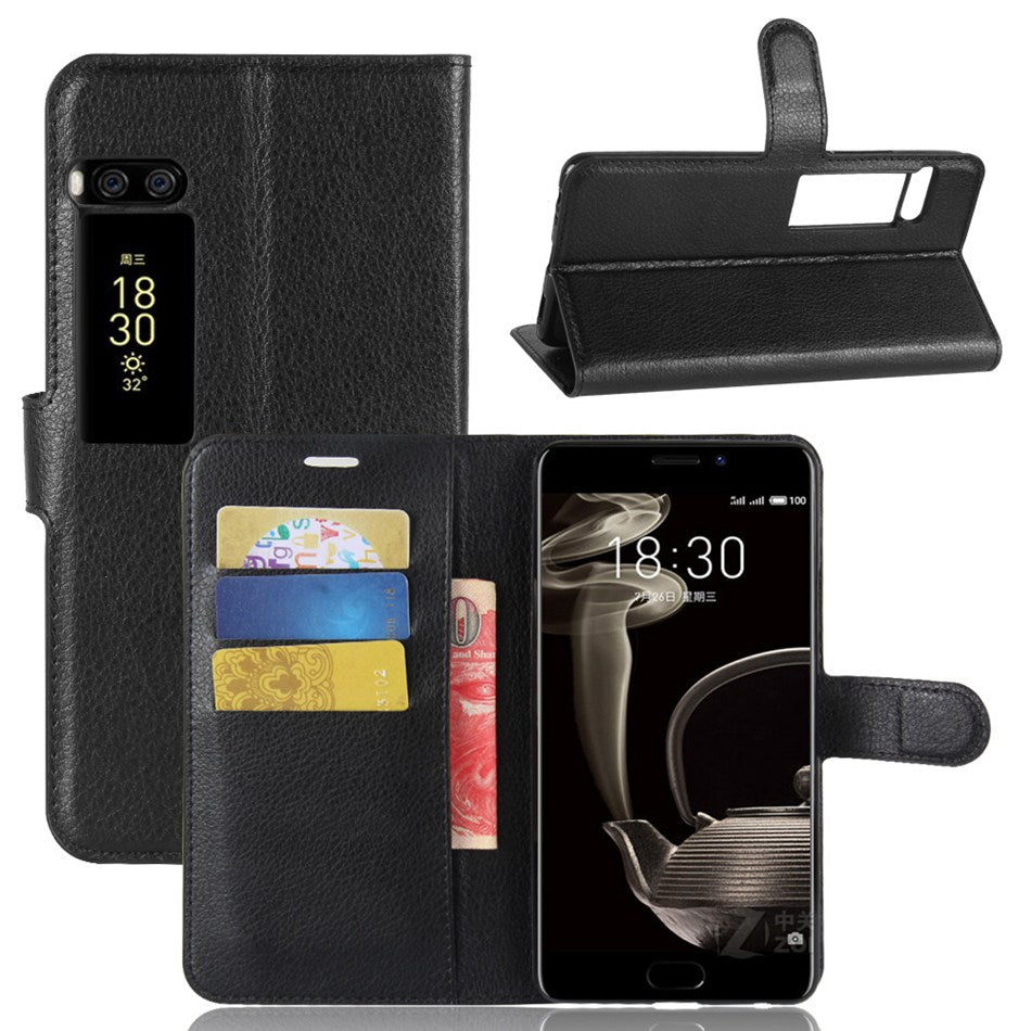 Capa Carteira Tipo Livro Wallet para Meizu Pro 7 Plus - Multi4you®