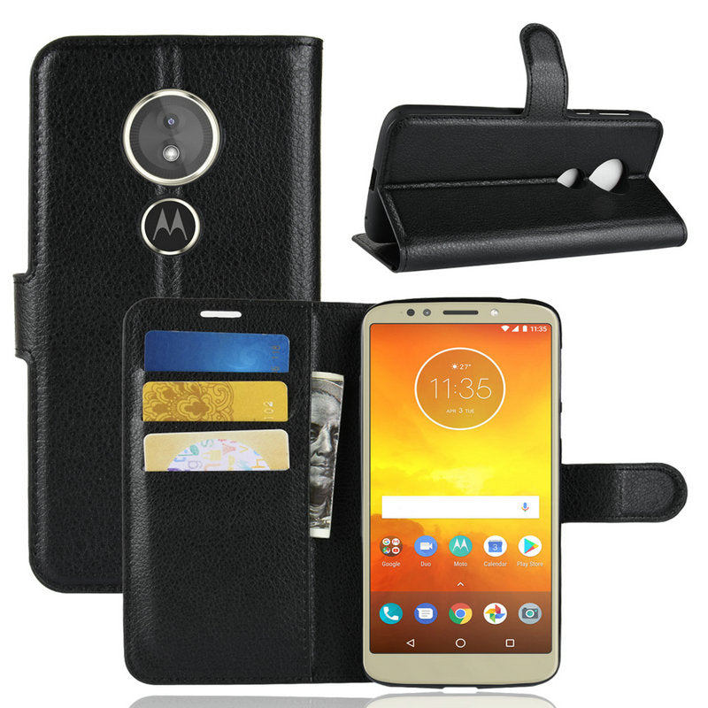 Capa Carteira Tipo Livro Wallet para Motorola Moto E5 - Multi4you®