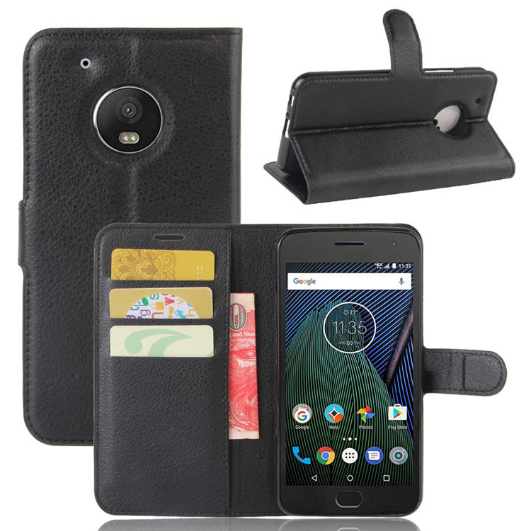 Capa Carteira Tipo Livro Wallet para Motorola Moto G5 Plus - Multi4you®