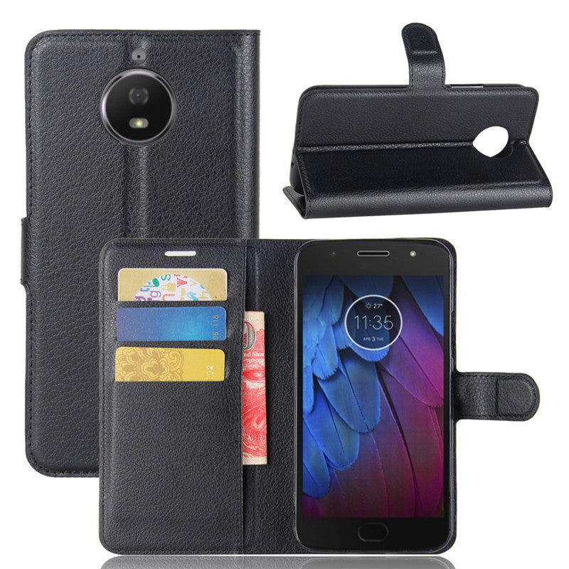 Capa Carteira Tipo Livro Wallet para Motorola Moto G5S Plus - Multi4you®
