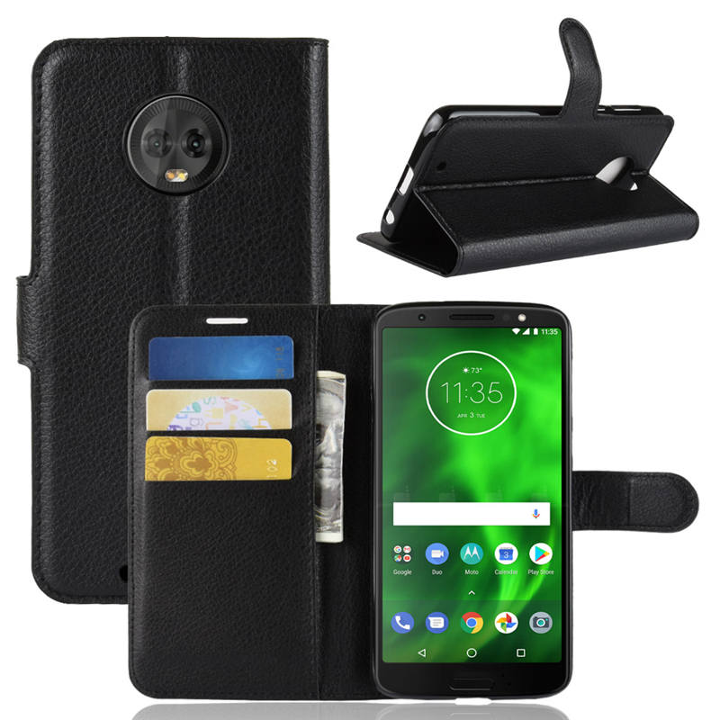 Capa Carteira Tipo Livro Wallet para Motorola Moto G6 - Multi4you®