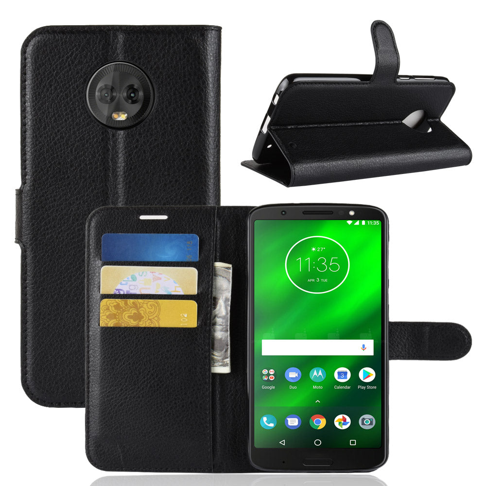 Capa Carteira Tipo Livro Wallet para Motorola Moto G6 Plus - Multi4you®