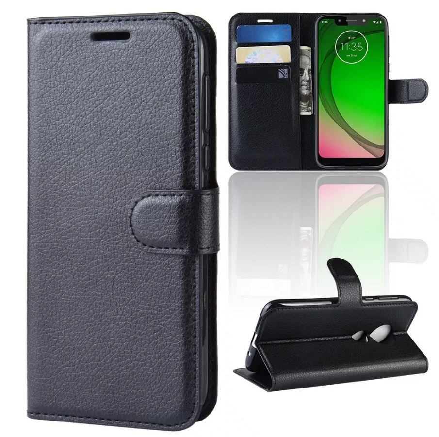 Capa Carteira Tipo Livro para Motorola Moto G7 Play - Multi4you®