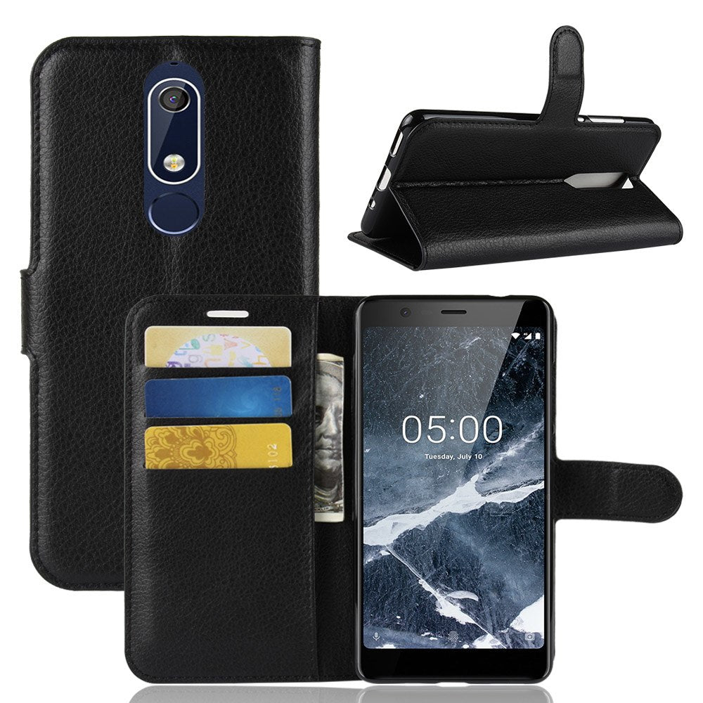 Capa Carteira Tipo Livro Wallet para Nokia 5.1 - Multi4you®