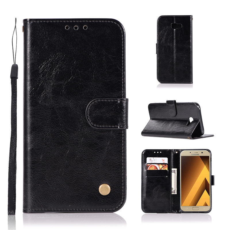 Capa Carteira Tipo Livro Wallet para Samsung Galaxy A3 (2017) - Multi4you®