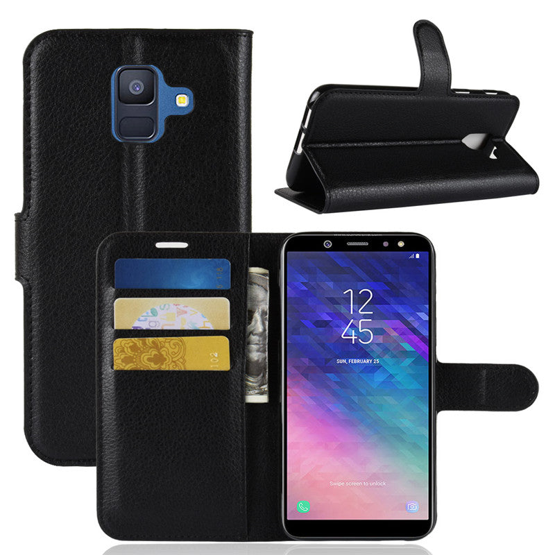 Capa Carteira Tipo Livro Wallet para Samsung Galaxy A6 (2018) - Multi4you®