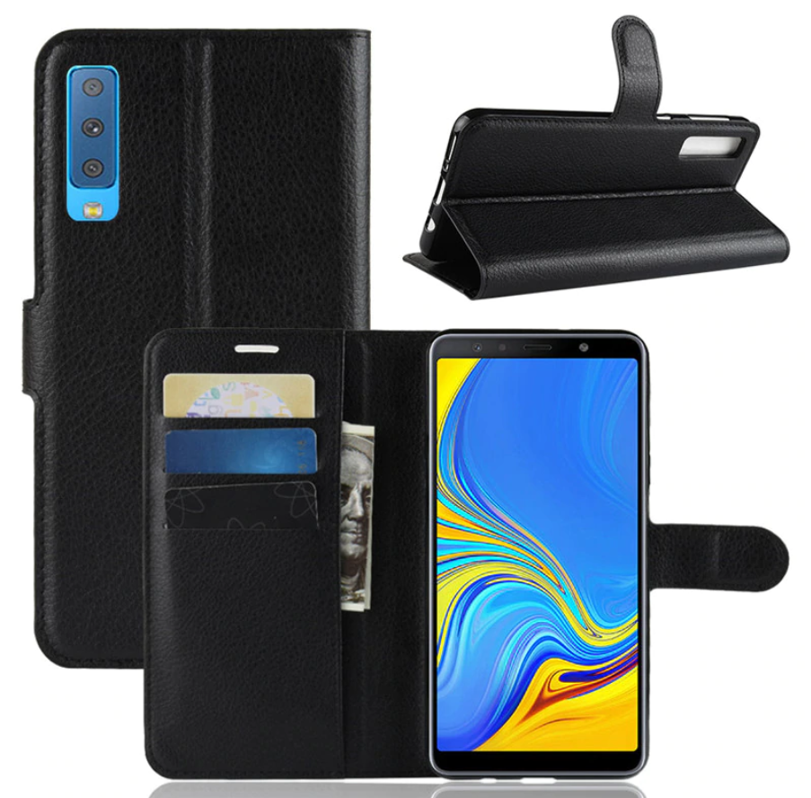 Capa Carteira Tipo Livro para Samsung Galaxy A7 2018 - Multi4you®