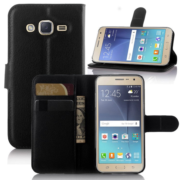 Capa Carteira Tipo Livro Wallet para Samsung Galaxy J3 (2016) - Multi4you®