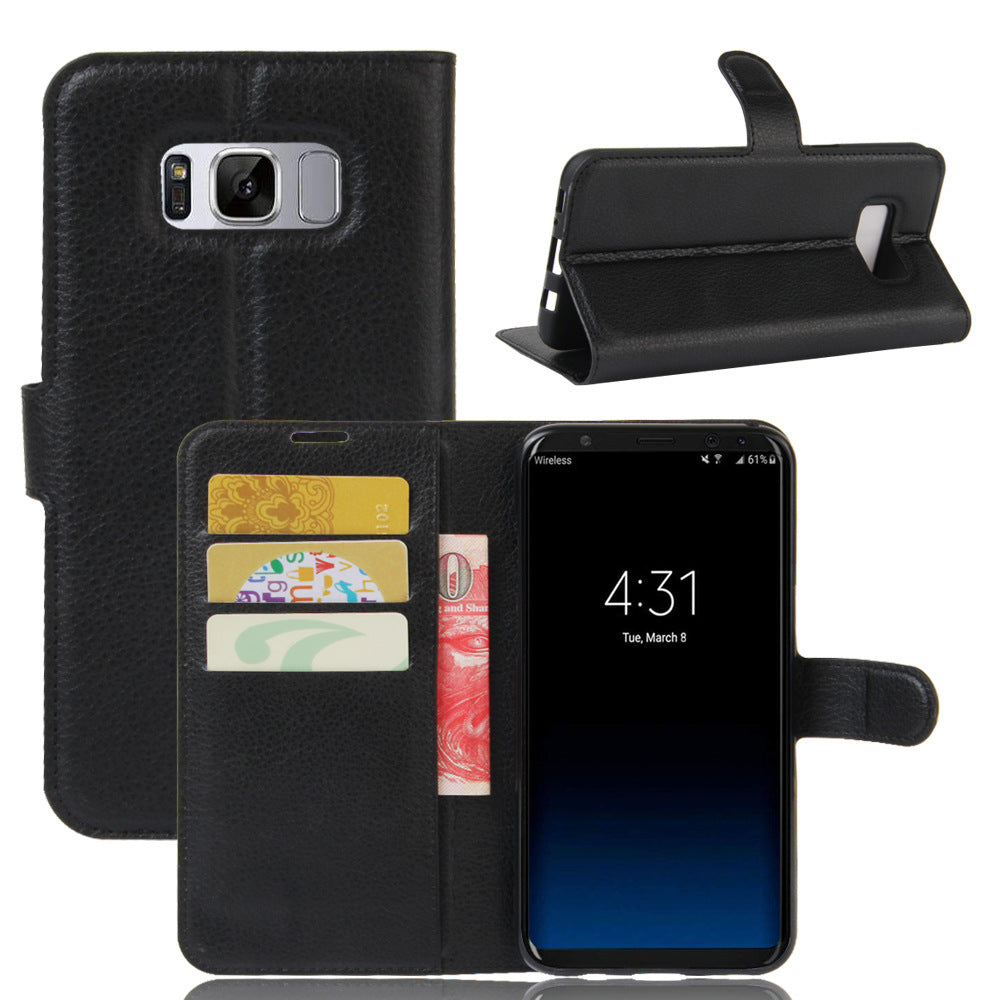 Capa Carteira Tipo Livro Wallet para Samsung Galaxy S8 - Multi4you®