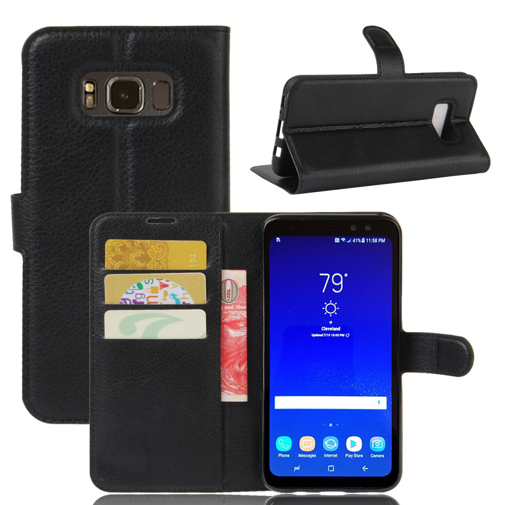Capa Carteira Tipo Livro Wallet para Samsung Galaxy S8 Active - Multi4you®