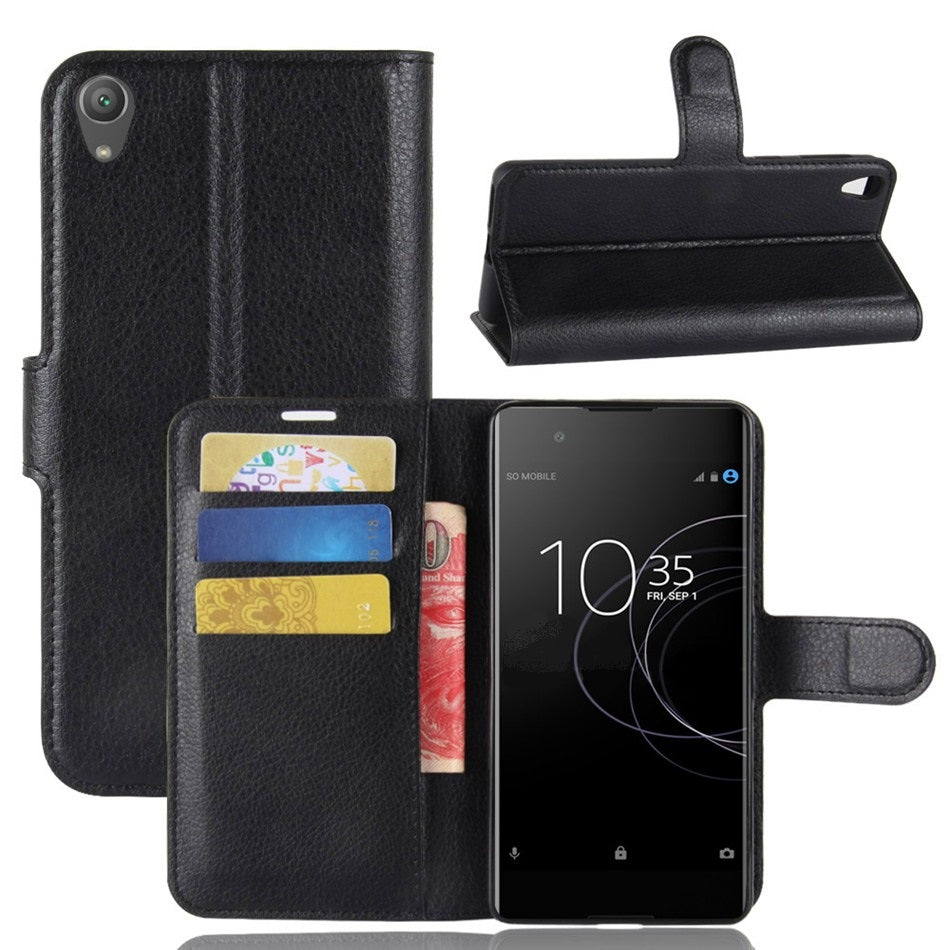 Capa Carteira Tipo Livro Wallet para Sony Xperia XA1 Plus - Multi4you®