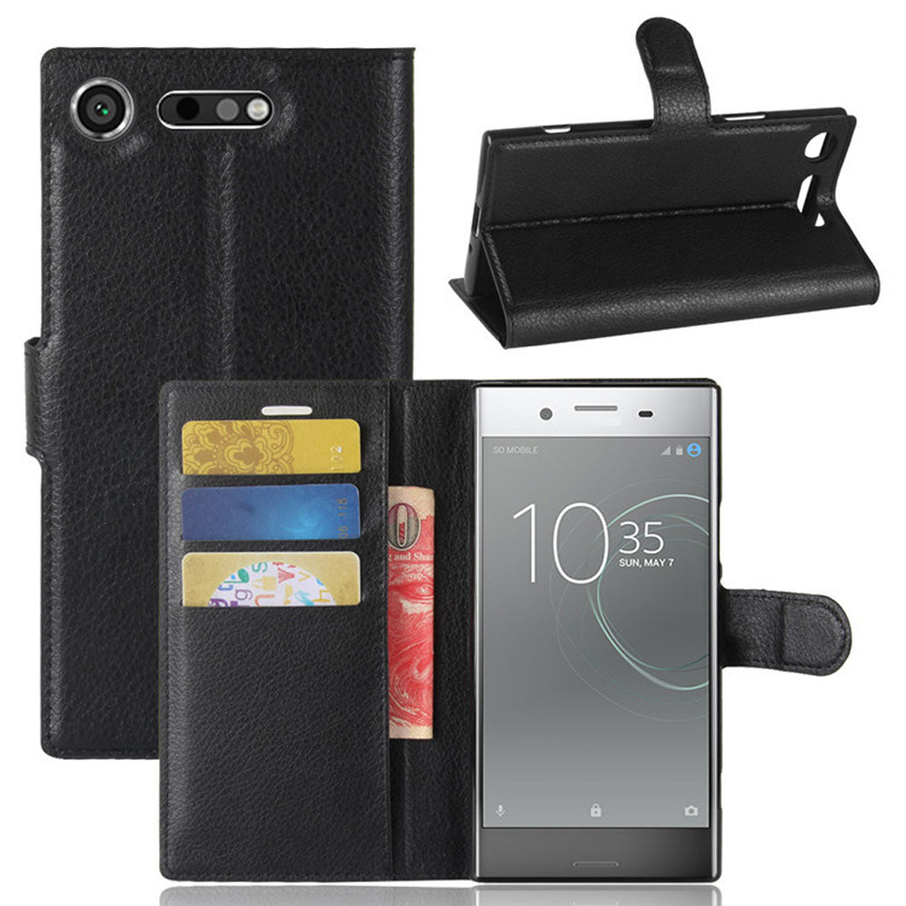 Capa Carteira Tipo Livro Wallet para Sony Xperia XZ1 - Multi4you®