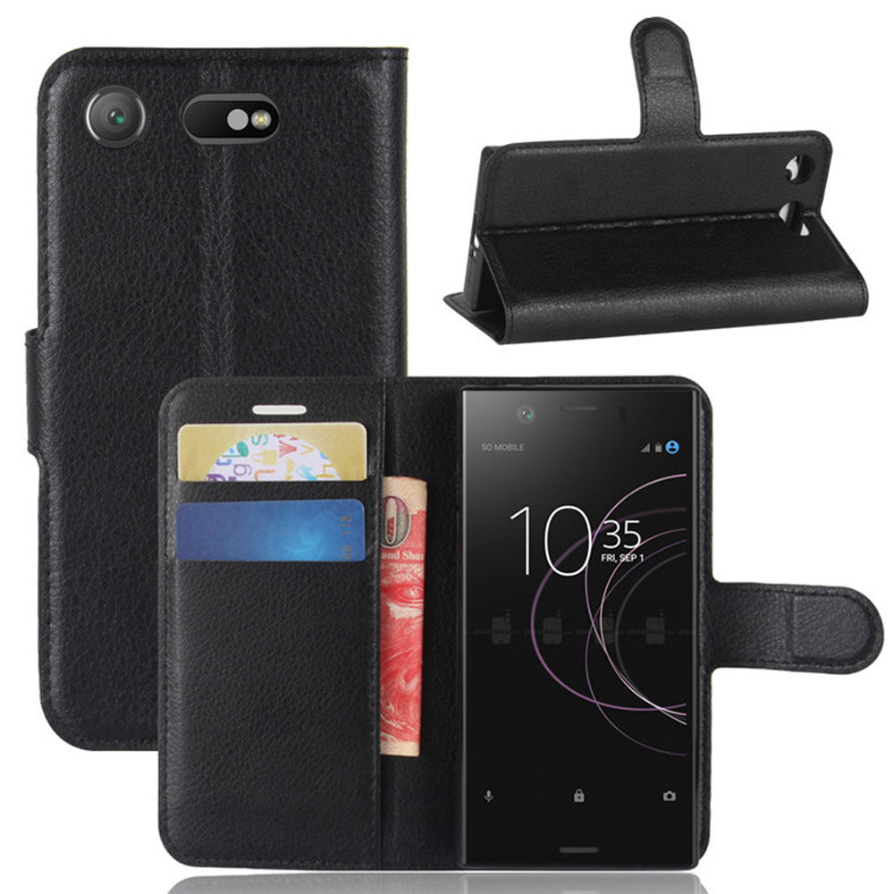 Capa Carteira Tipo Livro Wallet para Sony Xperia XZ1 Compact - Multi4you®
