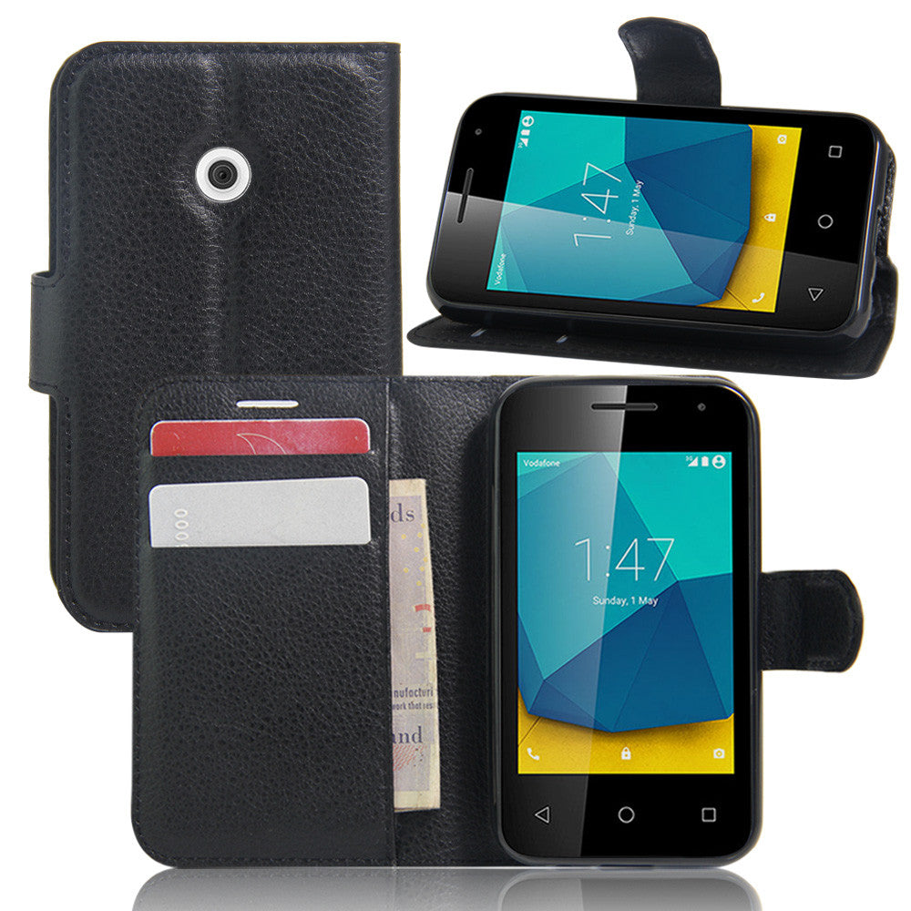 Capa Carteira Tipo Livro Wallet para Vodafone Smart first 7