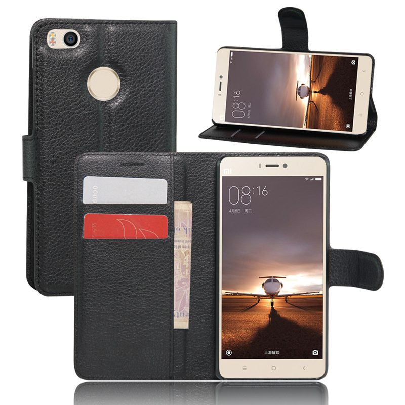 Capa Carteira Tipo Livro Wallet para Xiaomi Mi 4s