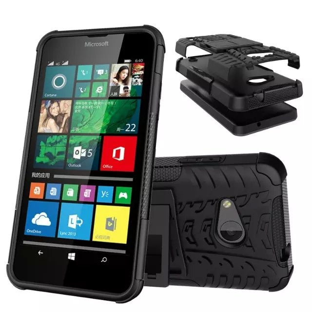 Capa Pneu Anti-Choque Resistente para Microsoft Lumia 550