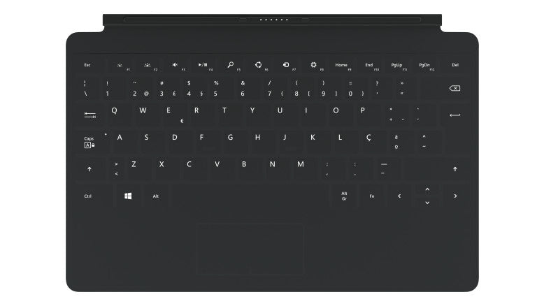 Microsoft Capa Tátil Surface RT / 2 / Pro 2 - Type Cover (Preto) PT