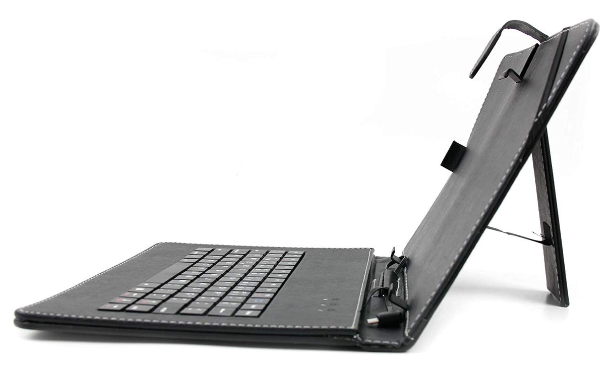 Capa Teclado Universal para Tablet 10" Layout em Português (Preto)