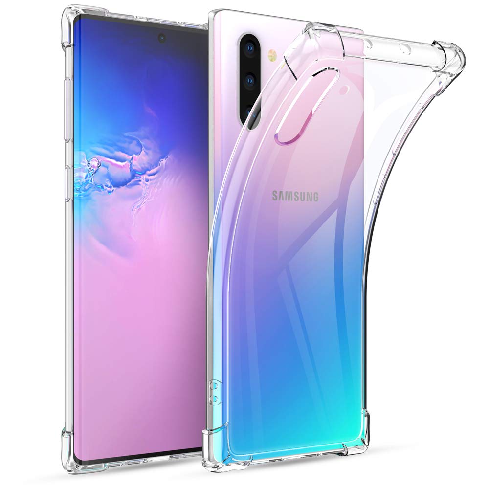 Capa Transparente Gel TPU Silicone Anti-Choque para Samsung Galaxy Note10 - Multi4you®