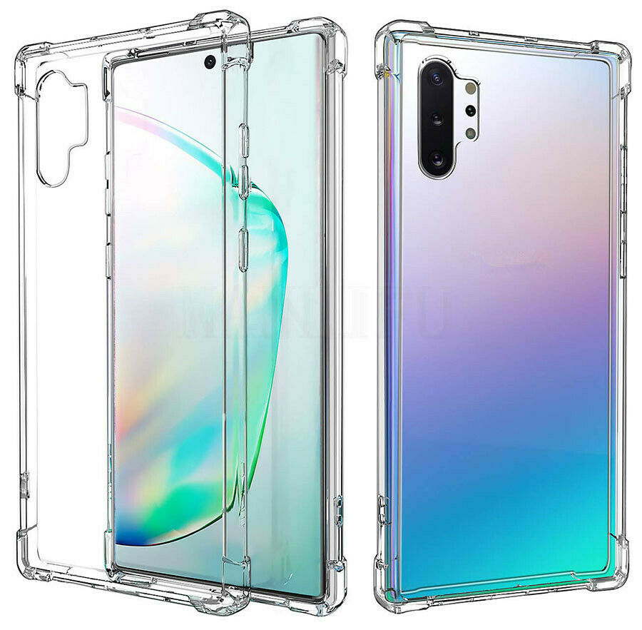 Capa Transparente Gel TPU Silicone Anti-Choque para Samsung Galaxy Note10+ - Multi4you®