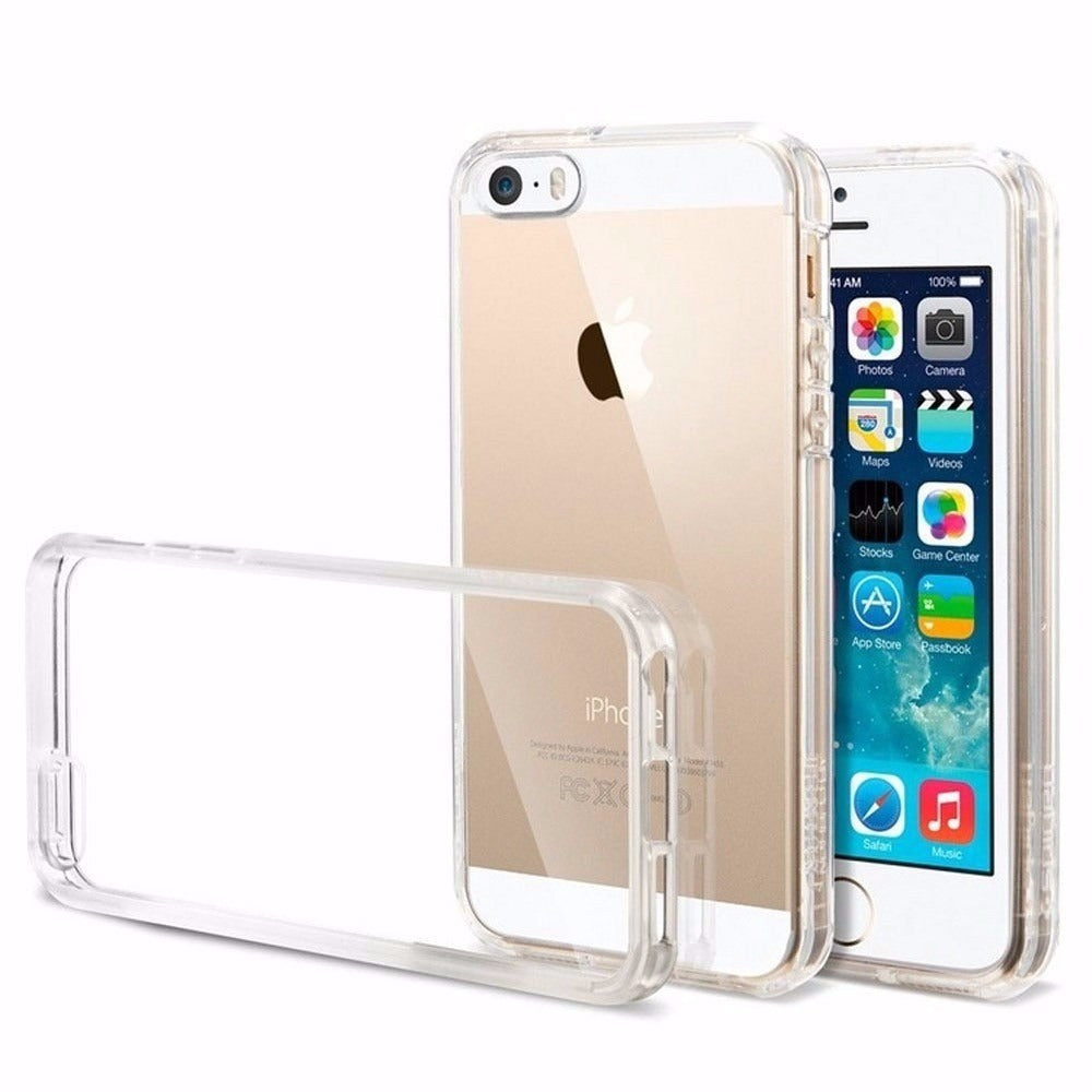 Capa Transparente Gel TPU Silicone para Apple iPhone 5 / 5s / SE - Multi4you®