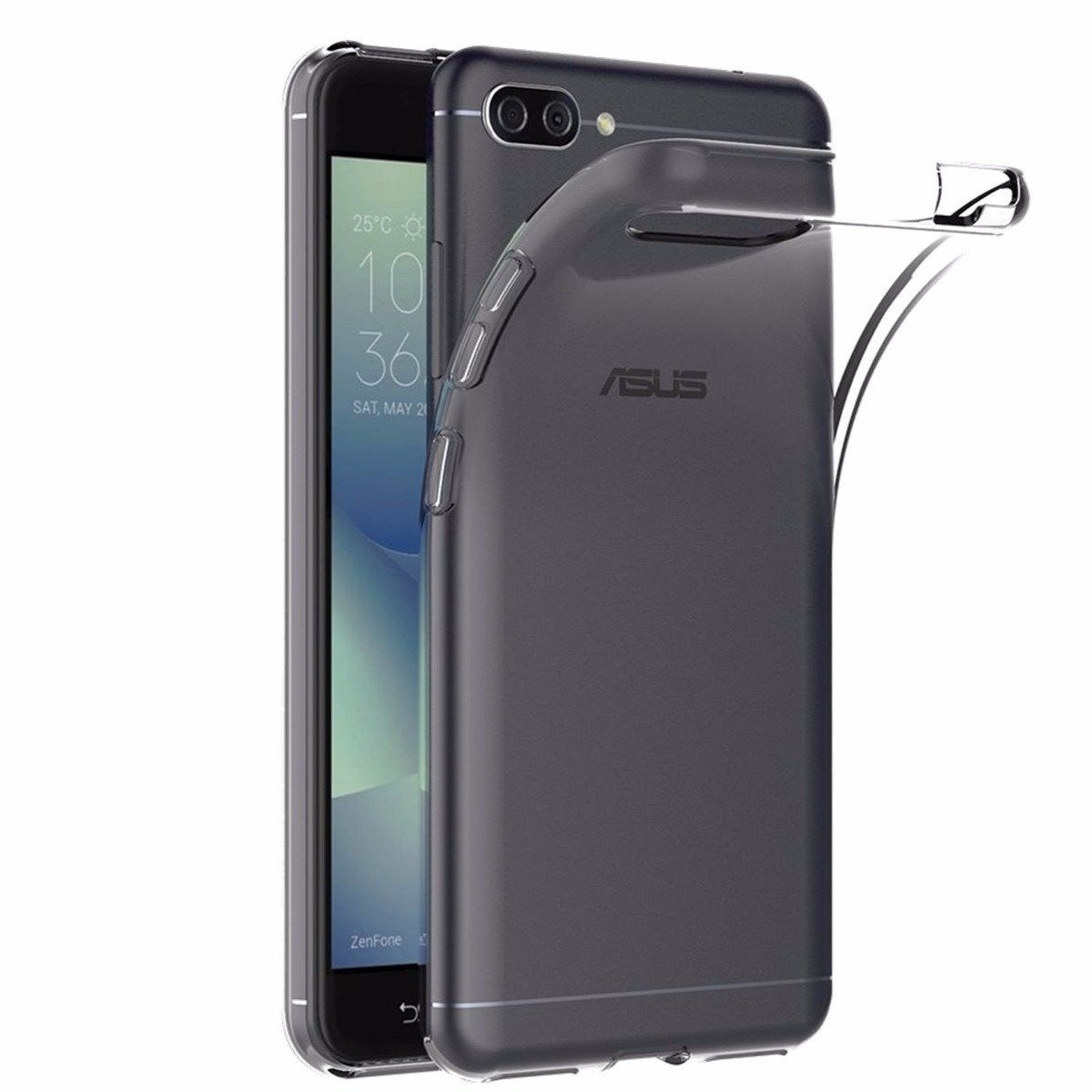 Capa Transparente Gel TPU Silicone para Asus Zenfone 4 Max ZC520KL - Multi4you®