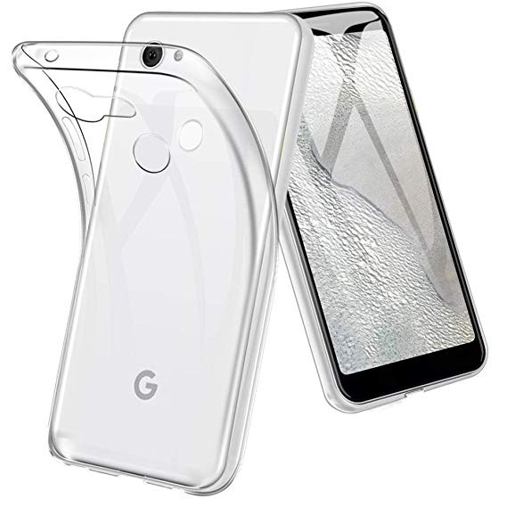 Capa Transparente Gel TPU Silicone para Google Pixel 3a
