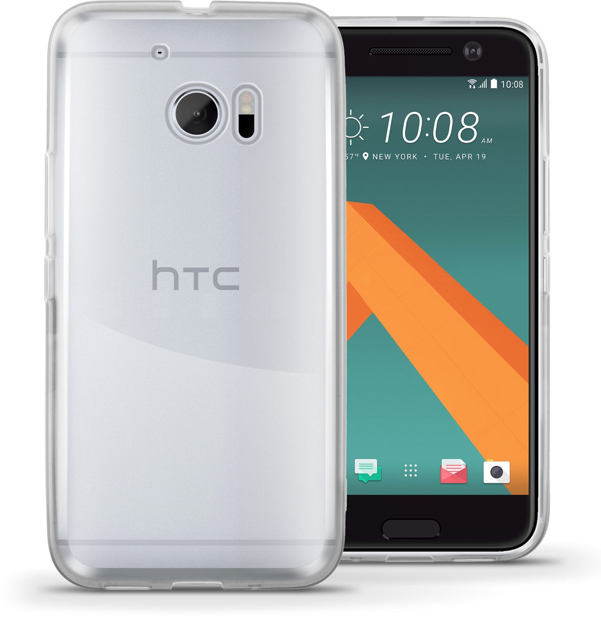 Capa Transparente Gel TPU Silicone para HTC 10 Lifestyle