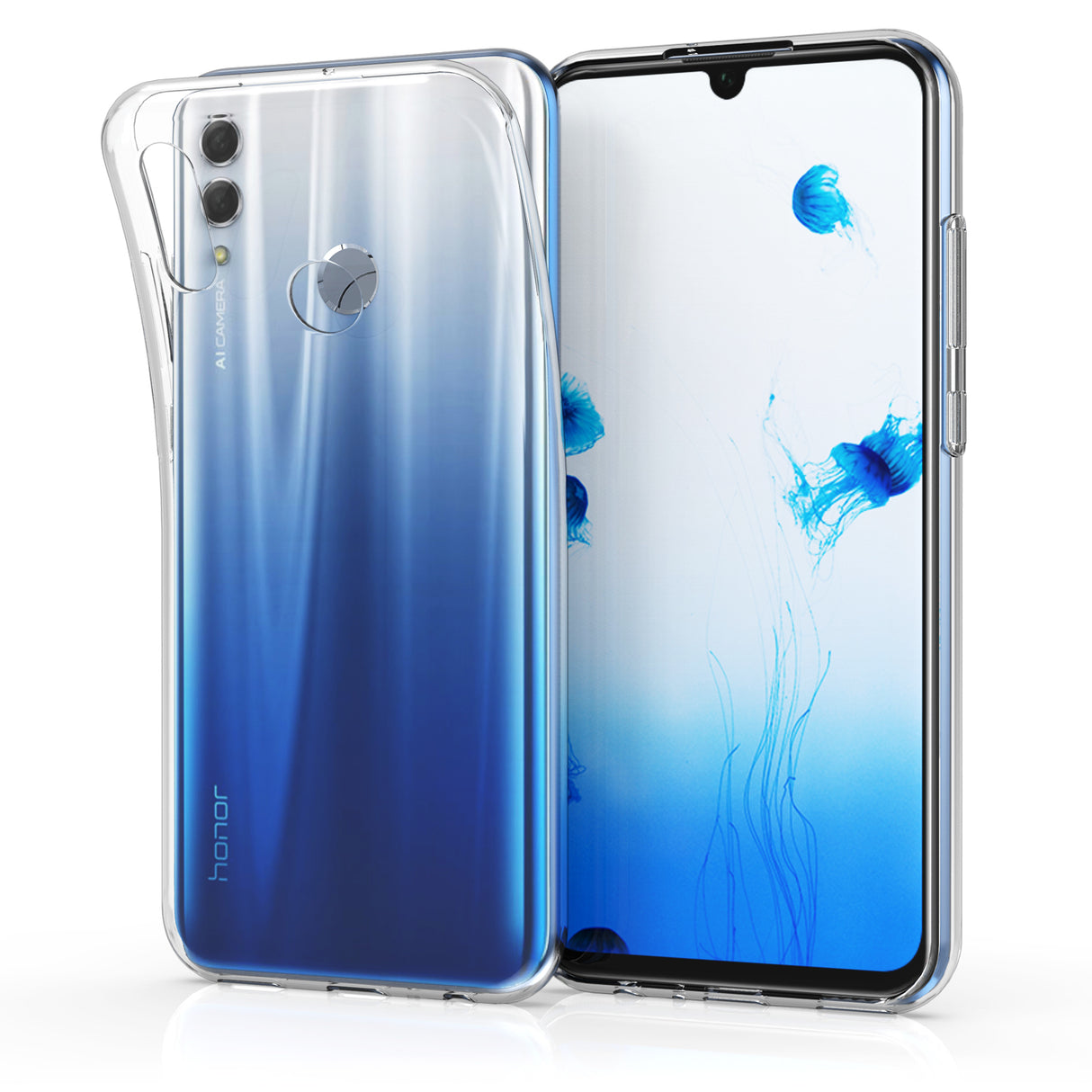 Capa Transparente Gel TPU Silicone para Huawei Honor 10 Lite - Multi4you®