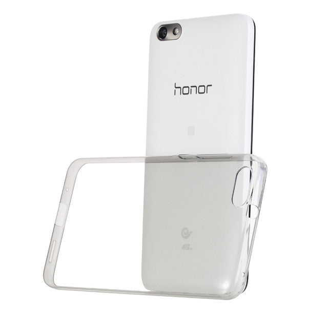 Capa Transparente Gel TPU Silicone para Huawei Honor 4X