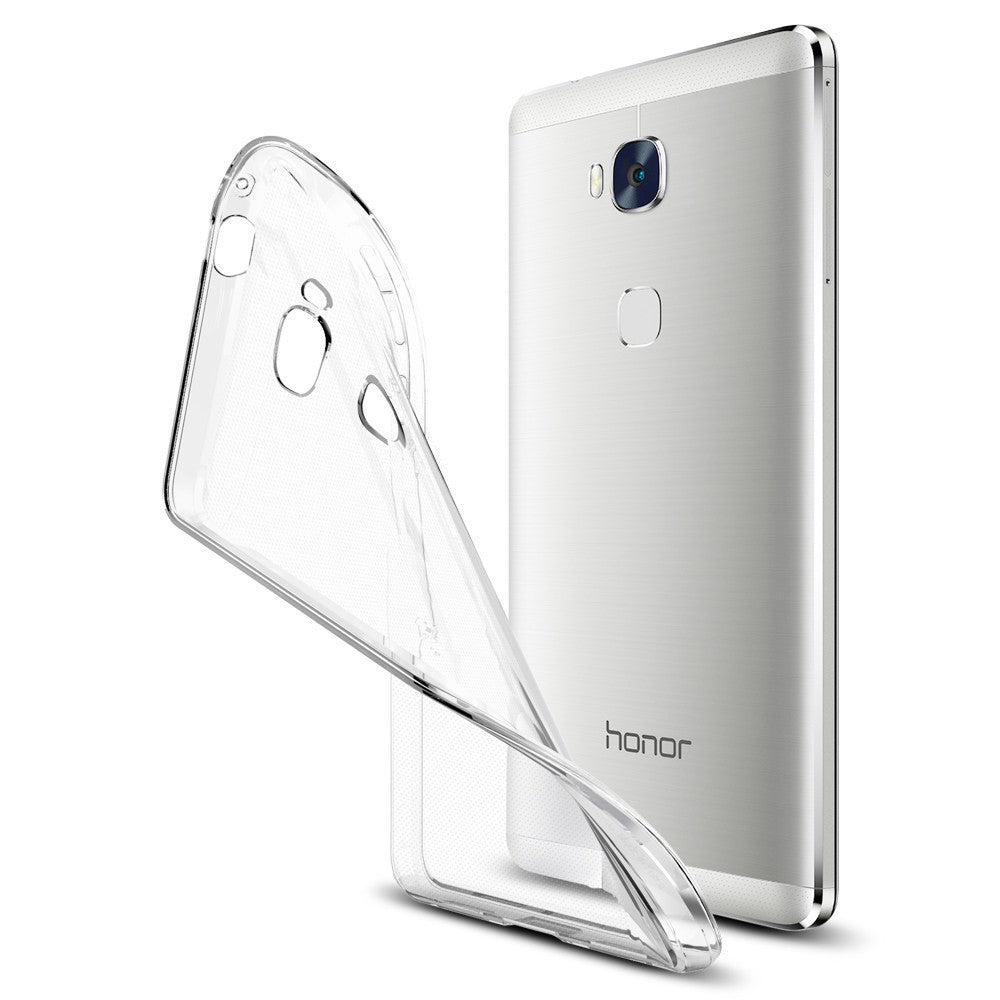 Capa Transparente Gel TPU Silicone para Huawei Honor 5X