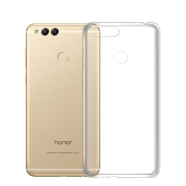 Capa Transparente Gel TPU Silicone para Huawei Honor 7X - Multi4you®