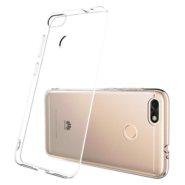 Capa Transparente Gel TPU Silicone para Huawei P9 lite mini / Huawei Y6 Pro 2017 - Multi4you®