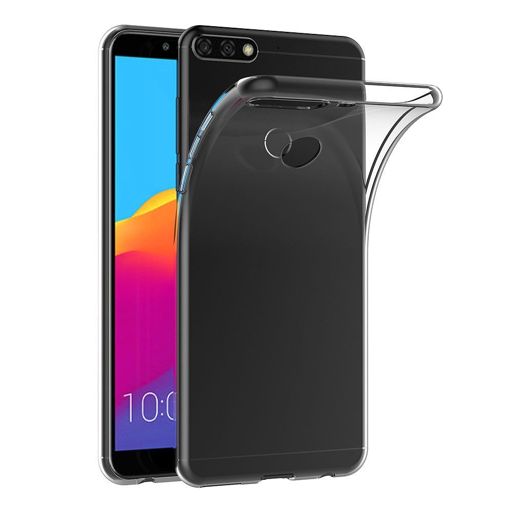 Capa Transparente Gel TPU Silicone para Huawei Y7 Prime (2018) - Multi4you®