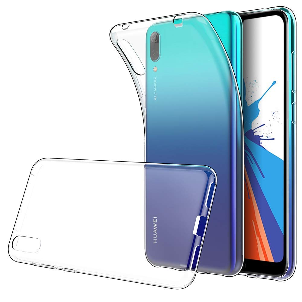 Capa Transparente Gel TPU Silicone para Huawei Y7 Pro 2019 - Multi4you®