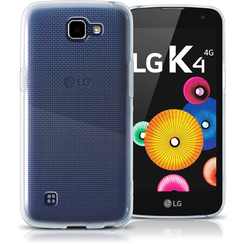 Capa Transparente Gel TPU Silicone para LG K4 - Multi4you®
