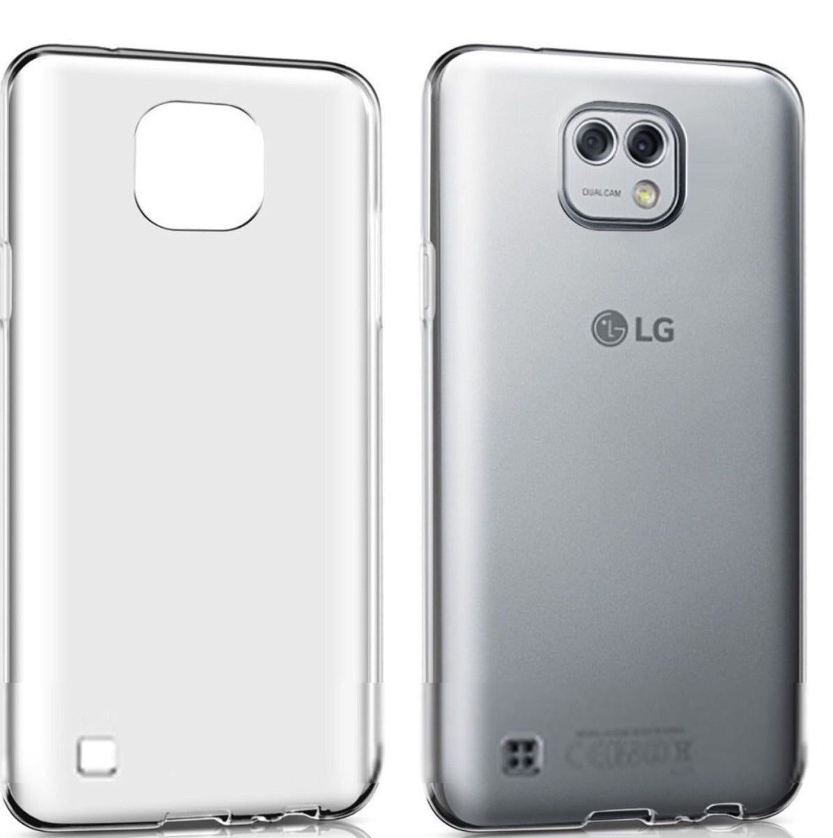 Capa Transparente Gel TPU Silicone para LG X cam