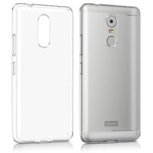 Capa Transparente Gel TPU Silicone para Lenovo K6 Note