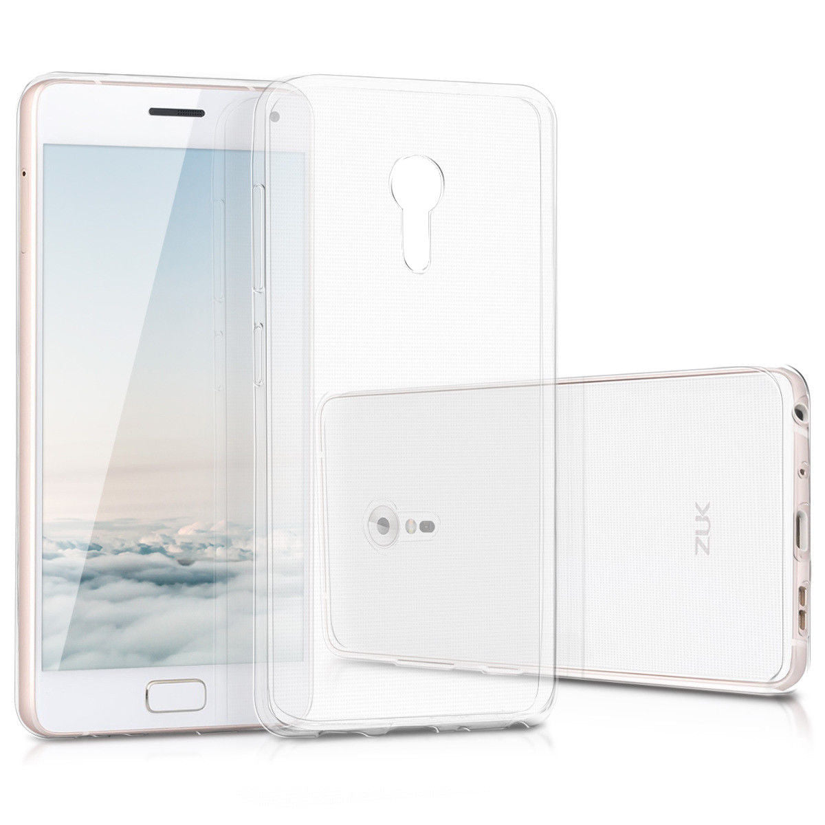 Capa Transparente Gel TPU Silicone para Lenovo ZUK Z2 Pro